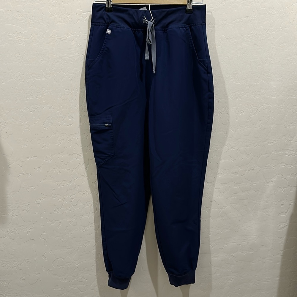 Figs Zamora High Waisted Jogger Scrub Pants sz M